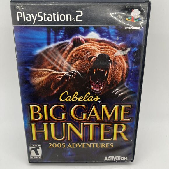 Cabela's Big Game Hunter: 2005 Adventures (Sony PlayStation 2, 2004) PS2 CIB - Picture 1 of 13